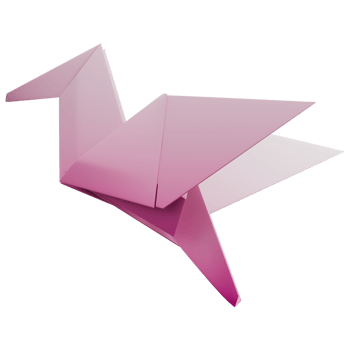 Traditional Japanese Origami png