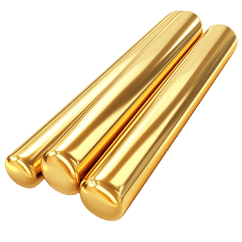 Shiny Gold Bars Stacked Together png