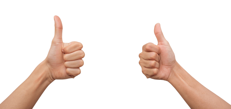 thumbs up hand isolated male finger man arm Transparent Background, Generated with AI png