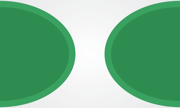 Green curve on white background images vector