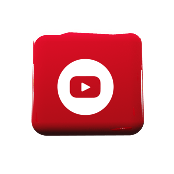 Youtube logo red png