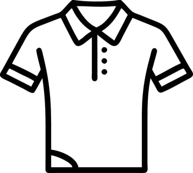 Casual Shirt Icon for Trendy Fashion and Everyday Wear vector