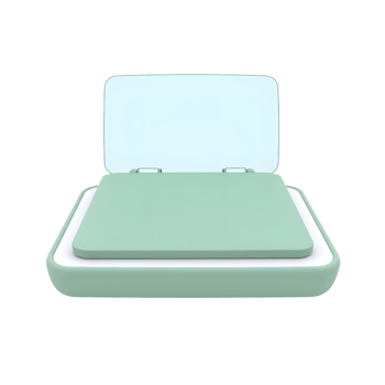 Modern Mint Green Portable UV Sanitizer for Phone and Accessories png
