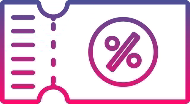 Voucher Icon Symbol Art Sign vector