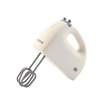 Cream Hand Mixer Kitchen Appliance Baking Tool png