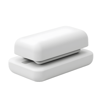 Modern White Desk Hole Punch for Office Supplies png