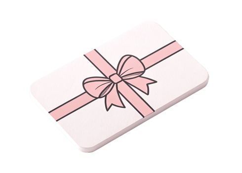 Pink Gift Card Present Bow Ribbon Design Online Shopping png