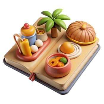 Tropical Cookbook Island Cuisine Recipes png