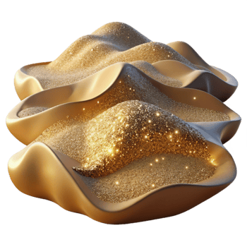Golden Glitter Sands Abstract Luxury Texture png