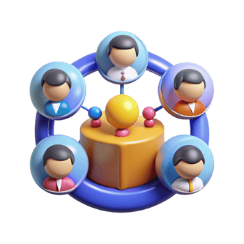 Teamwork Collaboration, Networking, and Shared Goals png