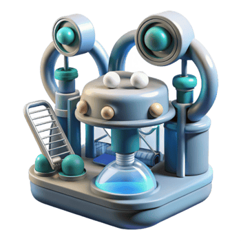 Futuristic Laboratory Equipment Advanced Scientific Apparatus png