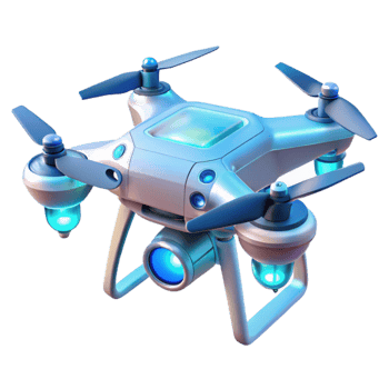 Advanced Drone with High-Resolution Camera png