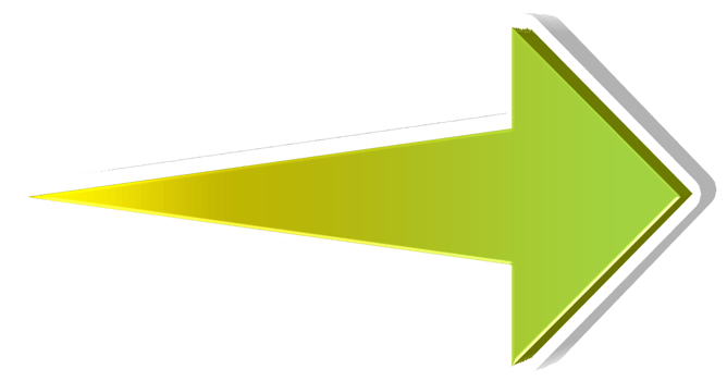 3D Curved Arrow Design with Smooth Gradient and Glossy Finish png