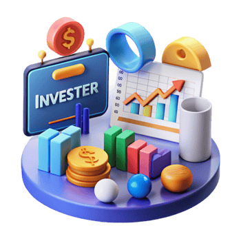 Investing Charts, Graphs, and Financial Growth png