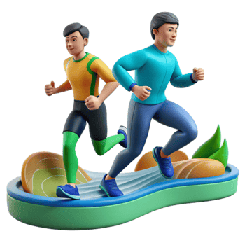 Active Lifestyle Running Partners, Fitness Journey, Health Goals png