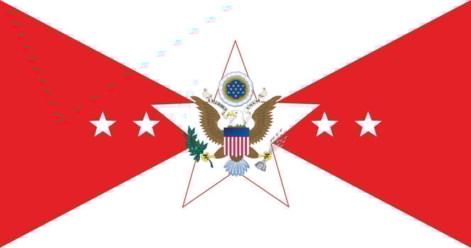 Vice Chief of Staff of the United States Army Flag Illustration Premium Quality vector