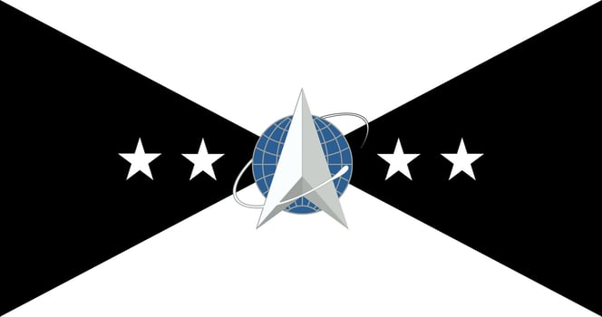 Vice Chief of Space Operations Flag Illustration Premium Quality vector