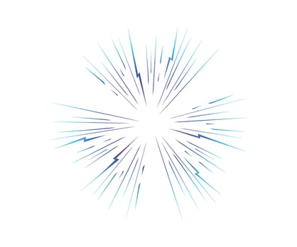 Colorful Starburst. Bomb gradient blast . Big explosion. Abstract comic book explosion flash. Flash beam explosion flash glow. Anime. graphic illustration vector
