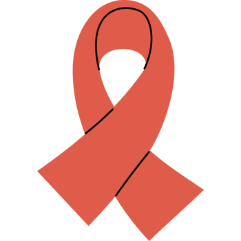Red Ribbon Aids Symbol element png
