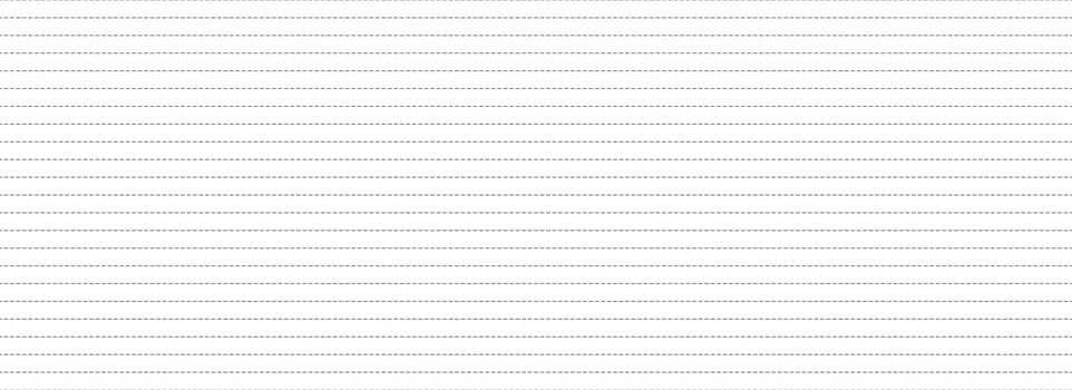 Journal planer page with dotted lines. Simple linear paper texture. Repeated school sheet wallpaper. Retro notebook pattern background. Dashed stripe note paper template. vector