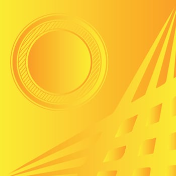 Yellow abstract background modern energy technology concept futuristic graphic. Yellow abstract background design, bright poster. Yellow background abstract poster, banner vector