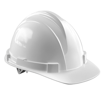 White Construction Safety Helmet png