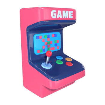 Arcade 3D Illustration Icon S1 png