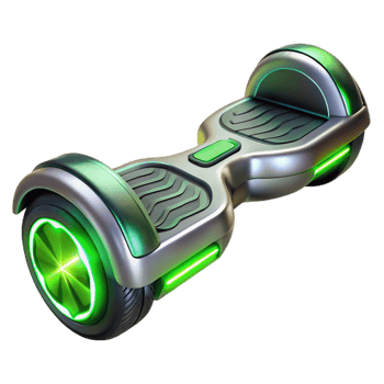 wonderful rustic Futuristic Self Balancing Scooter with LED Lights exclusive png