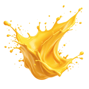 Orange juice splash png