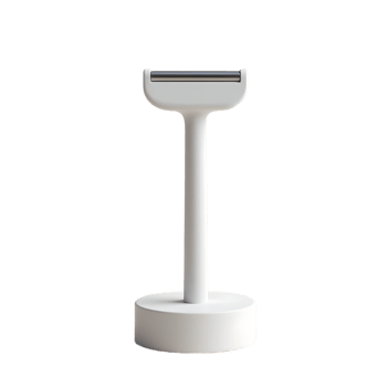 Modern White Vegetable Peeler Stand Stylish Kitchen Gadget png