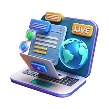 Global Live Streaming Online Registration Access png