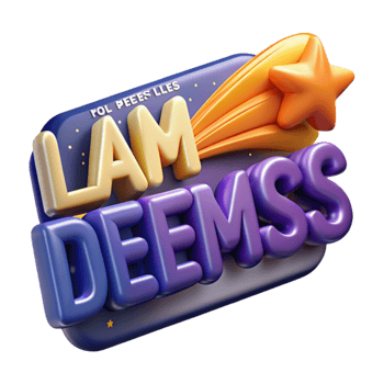 3D Render Shooting Star Dream Design png