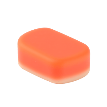 Coral Orange Soap Bar Natural Handmade Soap png