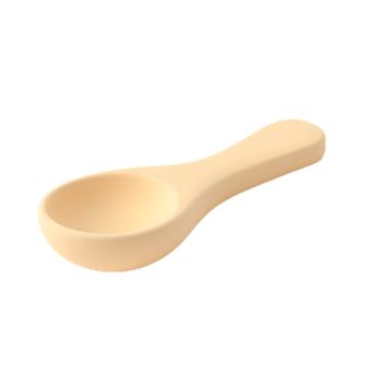 Small Pastel Wooden Spoon Kitchen Utensil png