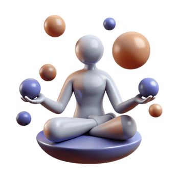 Mindfulness Meditation Juggling Life s Demands png