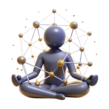 Mindfulness Networked Consciousness A Visual Metaphor png