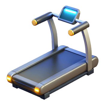 Modern Treadmill Fitness Equipment for Home Workouts png