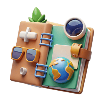 Global Travel Planner Your Adventure Journal png