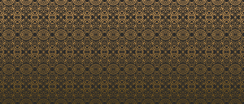 luxury dark seamless pattern background design vector