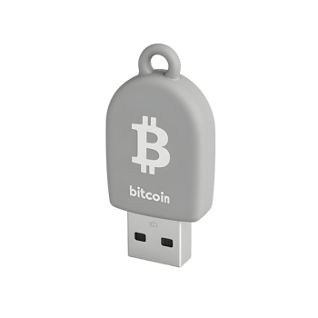 Secure Bitcoin USB Drive Hardware Wallet for Crypto Storage png