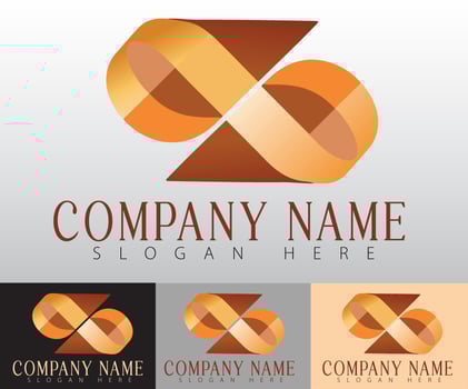 A minimalist yet powerful logo design concept for businesses. vector
