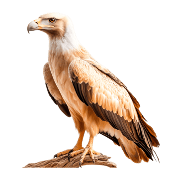 Majestic Eagle Perched on a Branch in Natural Habitat png