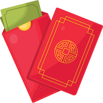 chinese new year red envelope, hong bao png