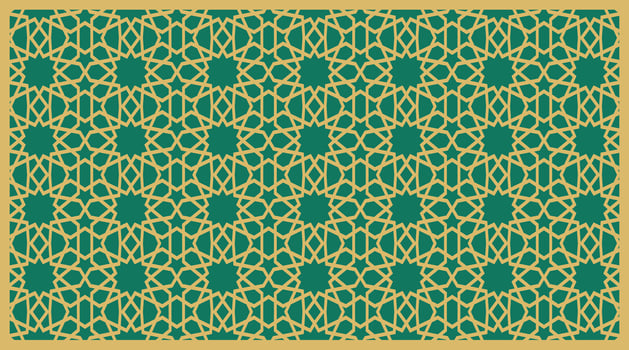Islamic Geometric Pattern template design vector