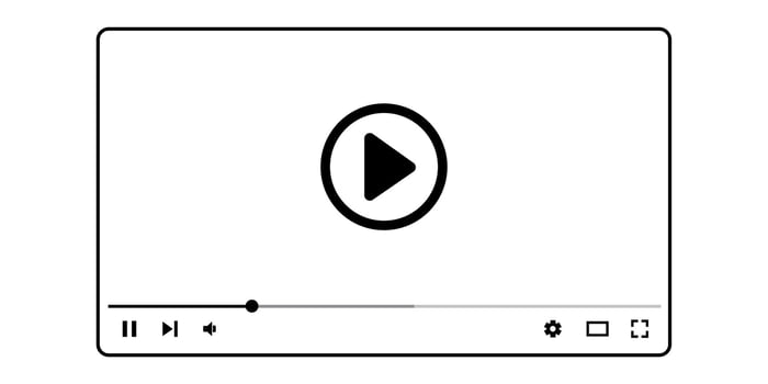 player template with white background vector