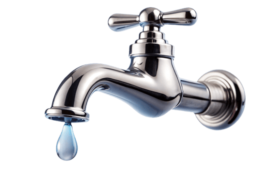 Faucet with water drop adds beauty to decor ideas png