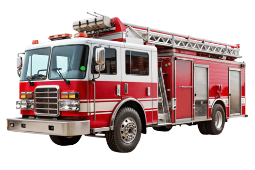 Fire car burns in intense heat png