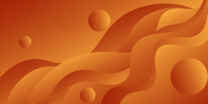 Modern abstract orange wave background with colorful bright gradient. Abstract geometric pattern simple background design for banner, brochure,presentation, and business card. Eps10 vector
