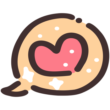 Chat Box with Heart doodle cartoon hand drawing png