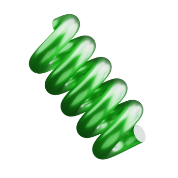 Abstract Spiral Shape 3D Icon png